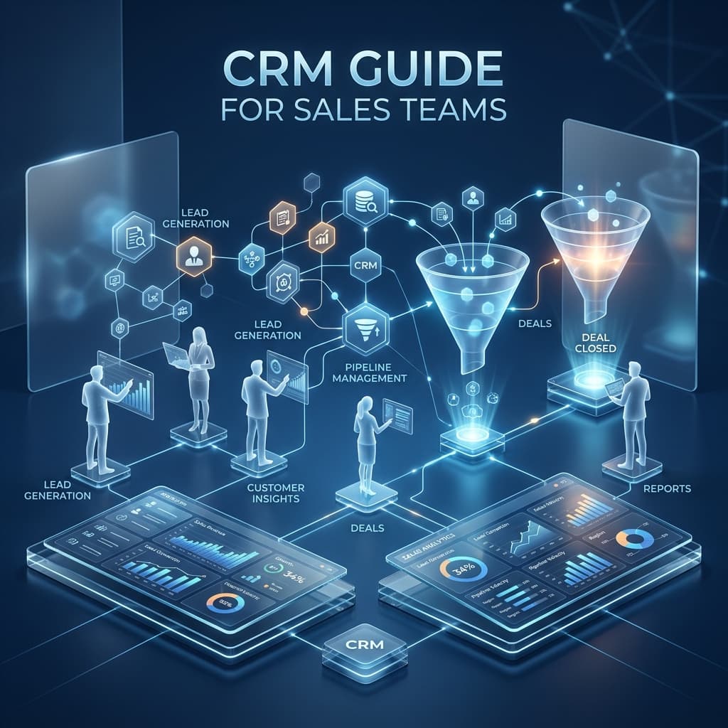 CRM para equipos comerciales: guía práctica